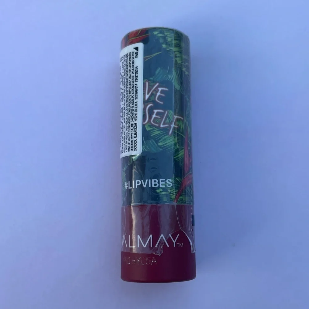 Almay Lip Vibes, Hypoallergenic, Cruelty Free, Love Your Self.